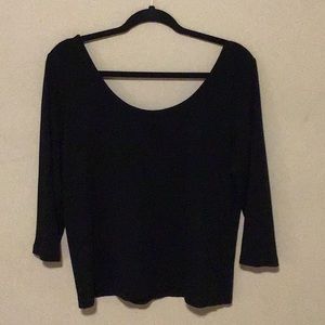 Black Banana Republic ribbed shirt